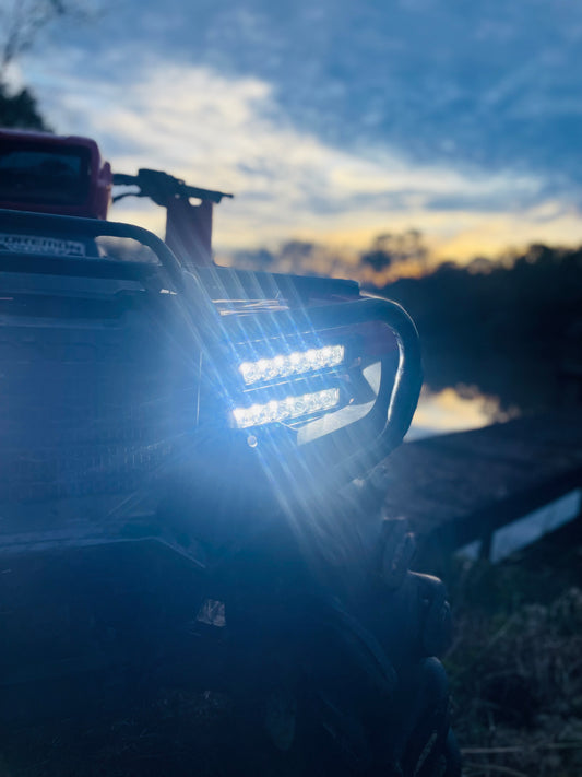 (NEW) 14+ NBS Honda Foreman | Rubicon | Rancher | ATV Dual Row High Output LED Headlight Replacement Kit