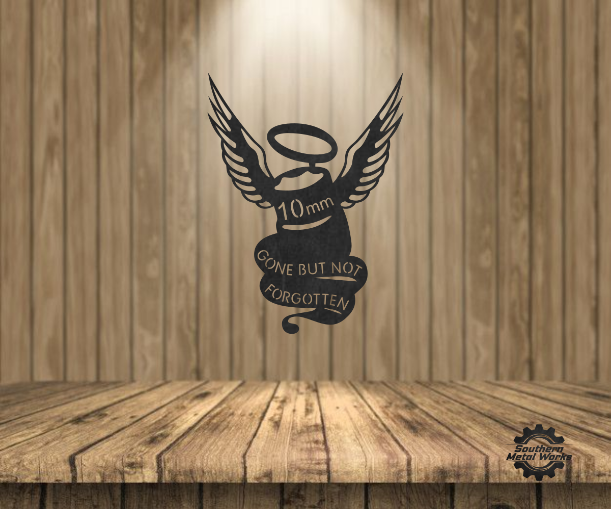 10mm Socket Memorial-RIP-Funny-Dad Jokes Metal Art Decor