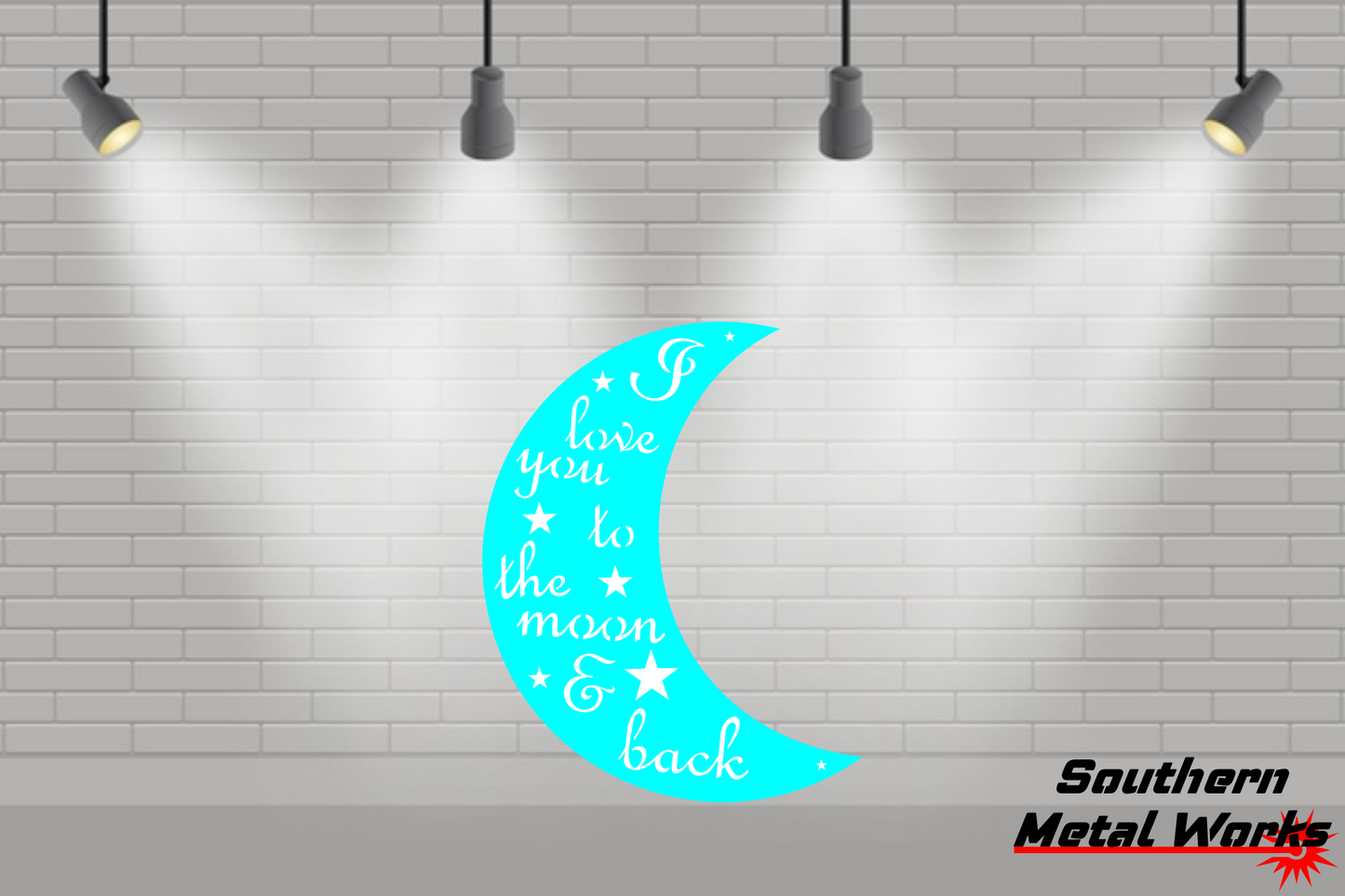 I love you to the moon & back DXF/SVG/PNG-Digital File