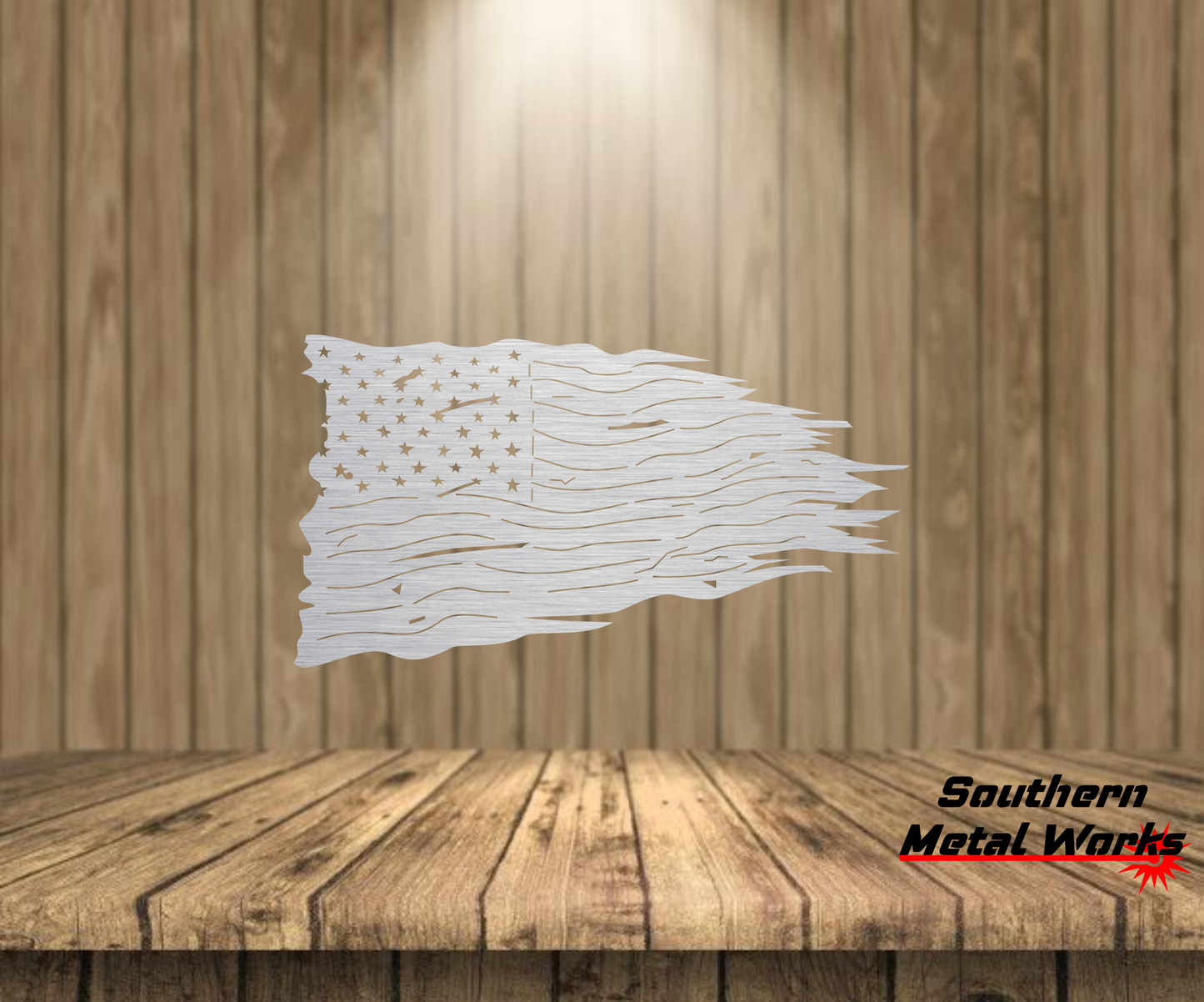 Tattered Flag DXF/SVG Digital file only