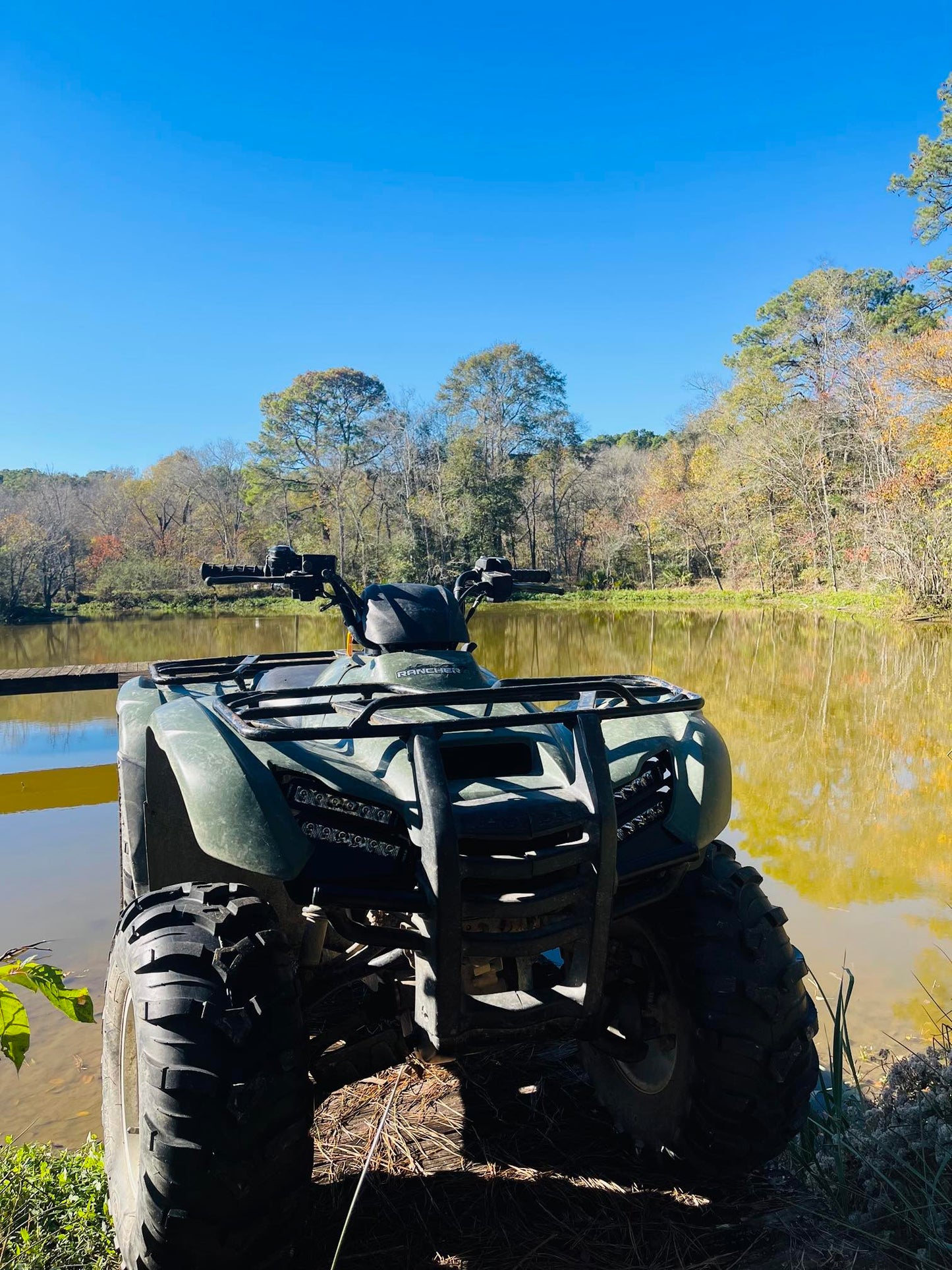 (NEW) 07-14 OBS Rancher 420 ATV Dual Row High Output LED  Headlight Replacement Kit