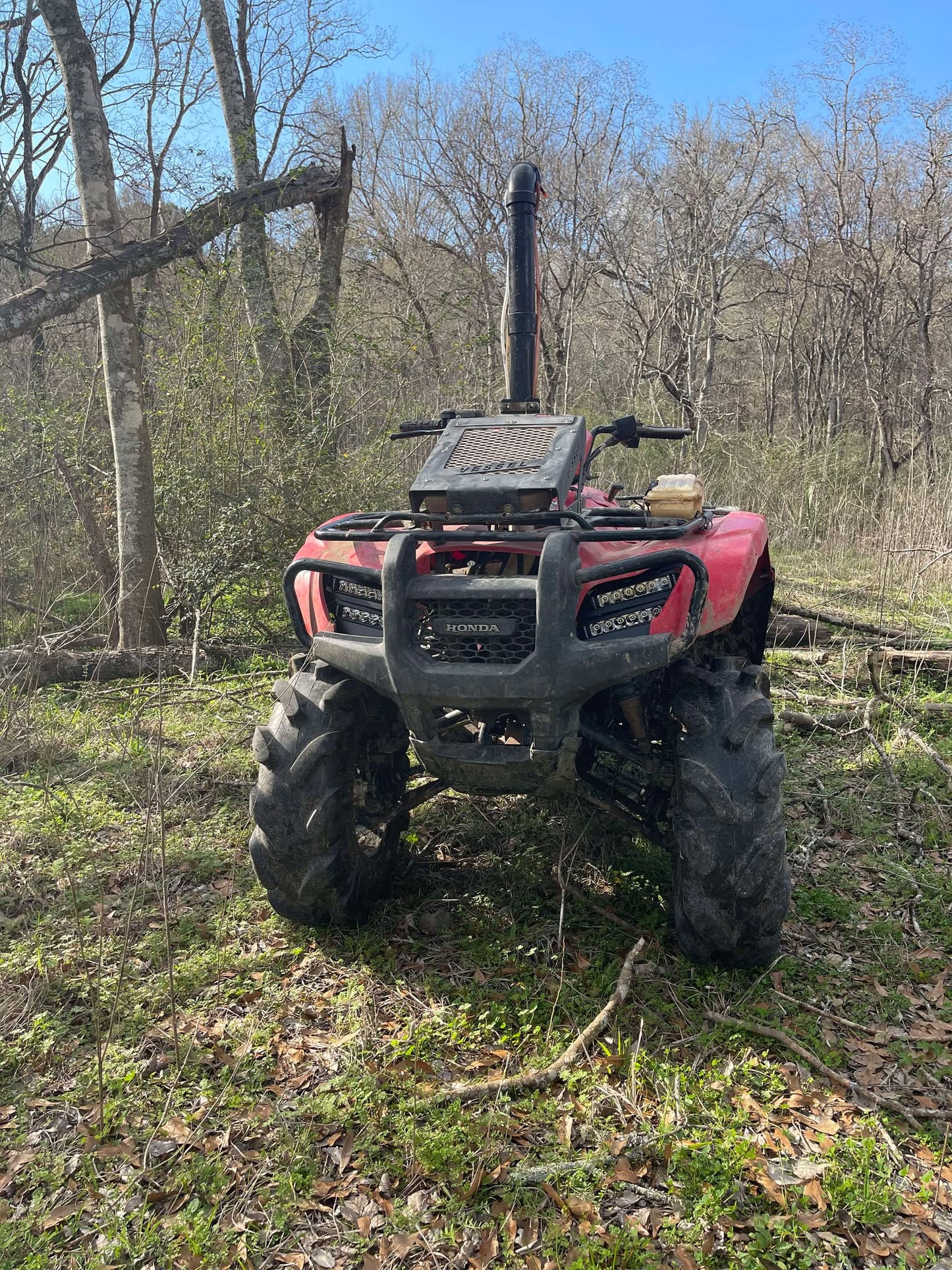 12-13 Foreman 500 ATV Dual Row High Output LED  Headlight Replacement Kit