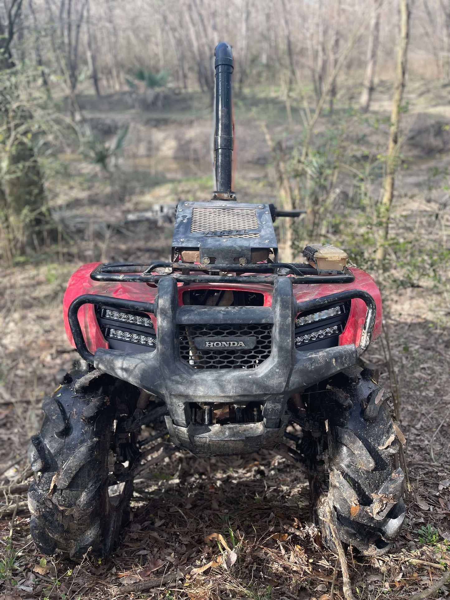 12-13 Foreman 500 ATV Dual Row High Output LED  Headlight Replacement Kit