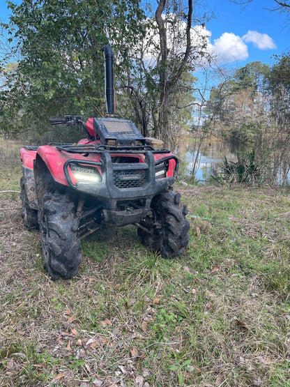 12-13 Foreman 500 ATV Dual Row High Output LED  Headlight Replacement Kit