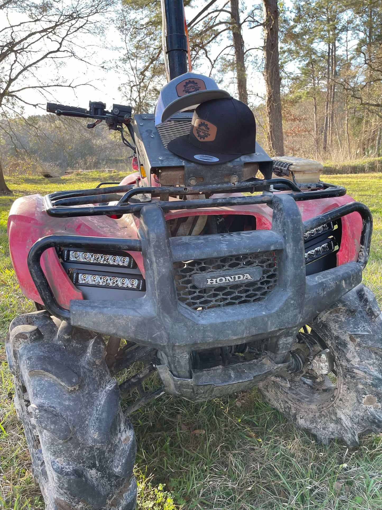 12-13 Foreman 500 ATV Dual Row High Output LED  Headlight Replacement Kit