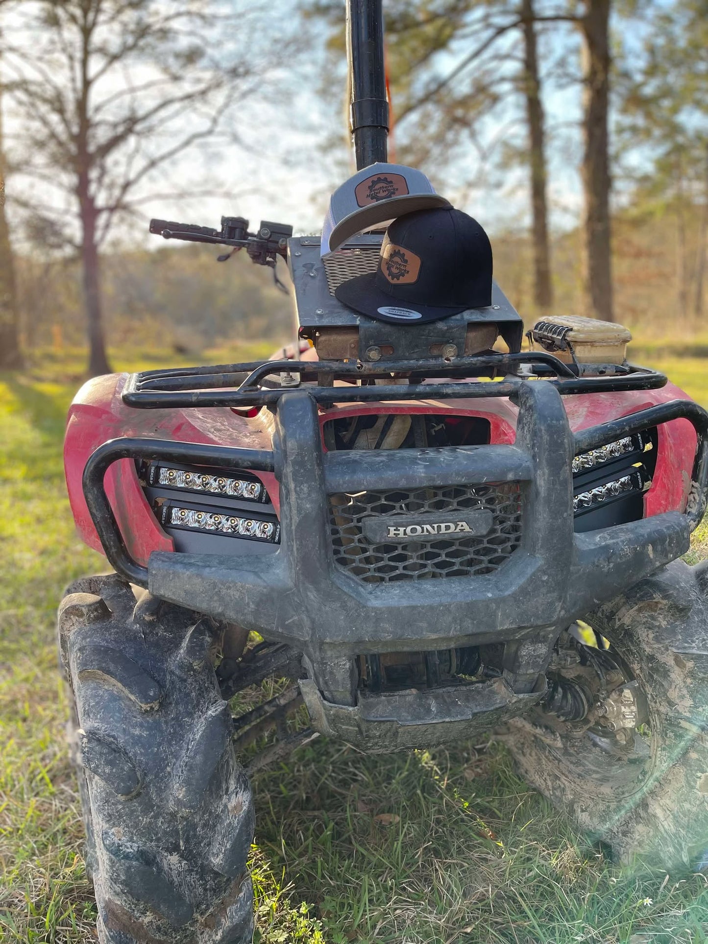 12-13 Foreman 500 ATV Dual Row High Output LED  Headlight Replacement Kit