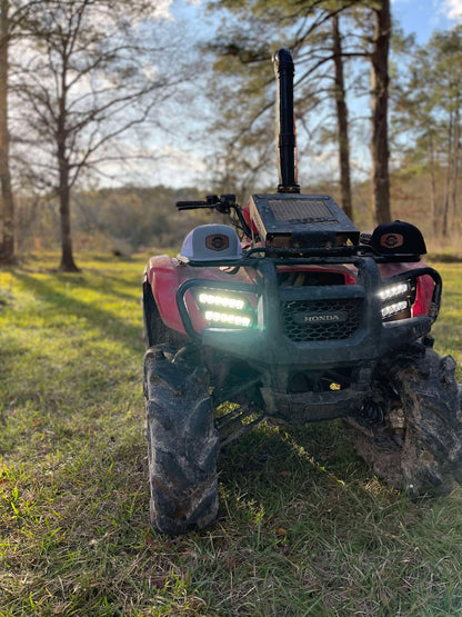 12-13 Foreman 500 ATV Dual Row High Output LED  Headlight Replacement Kit