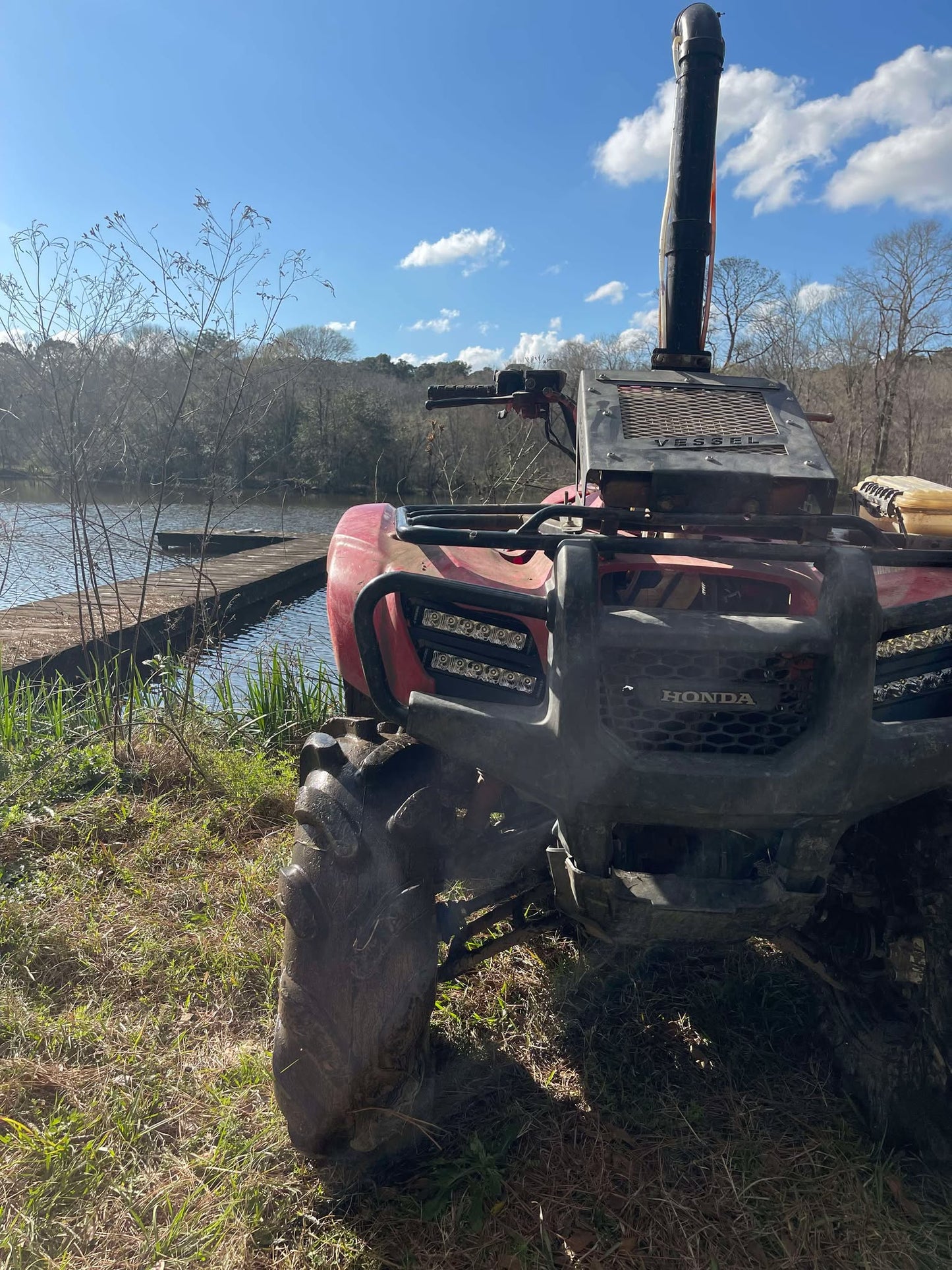 12-13 Foreman 500 ATV Dual Row High Output LED  Headlight Replacement Kit