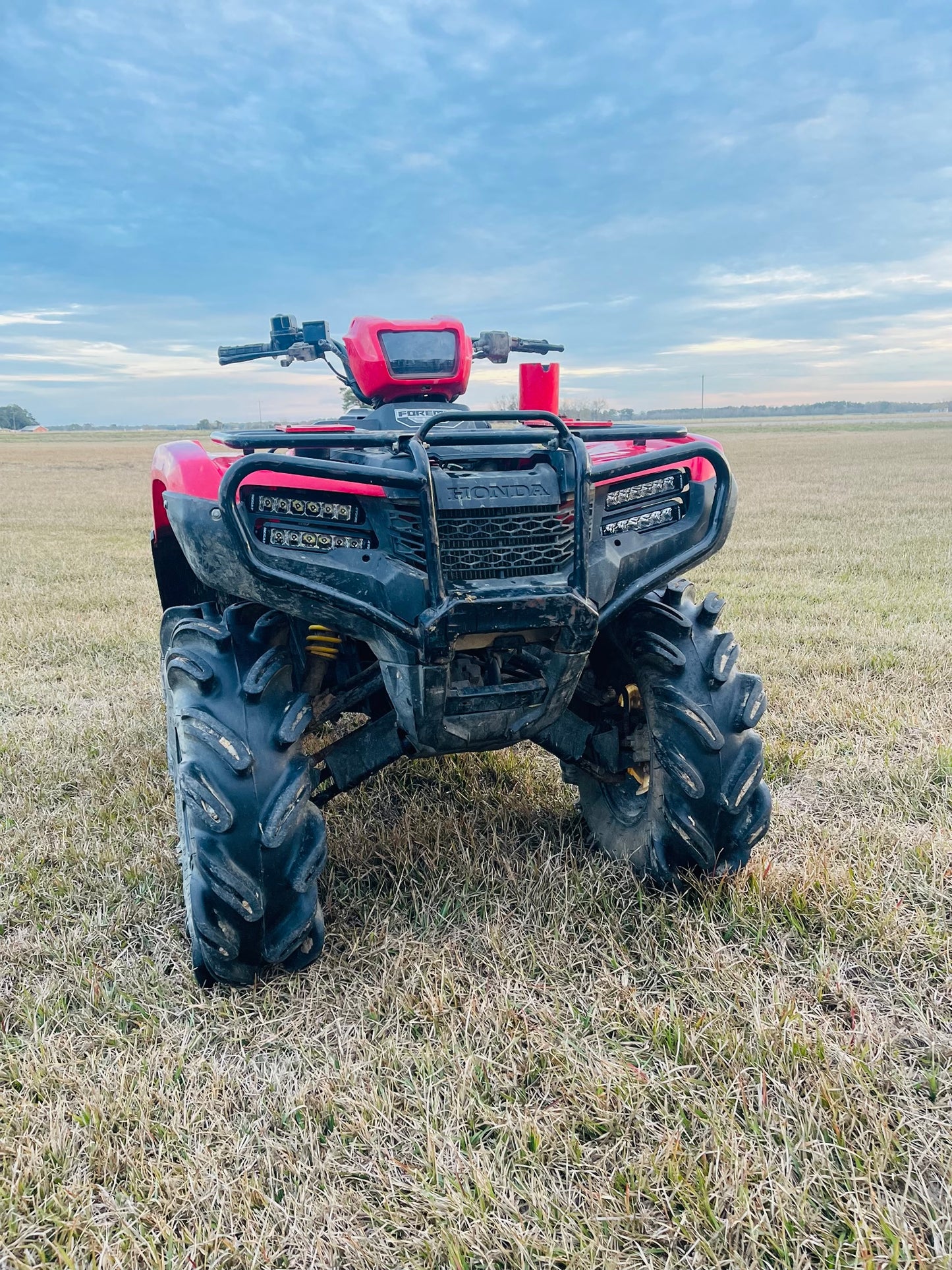 (NEW) 14+ NBS Honda Foreman | Rubicon | Rancher | ATV Dual Row High Output LED Headlight Replacement Kit