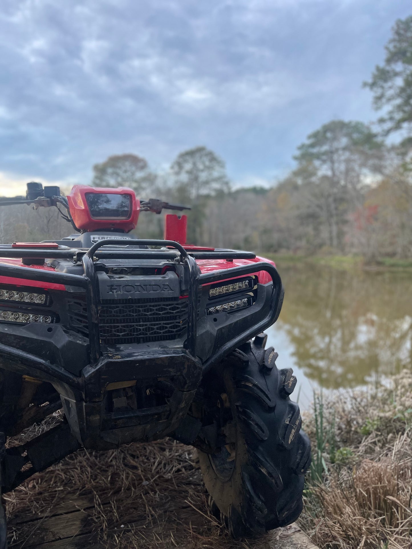 (NEW) 14+ NBS Honda Foreman | Rubicon | Rancher | ATV Dual Row High Output LED Headlight Replacement Kit