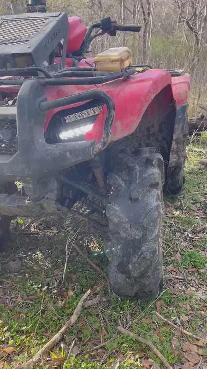 12-13 Foreman 500 ATV Dual Row High Output LED  Headlight Replacement Kit