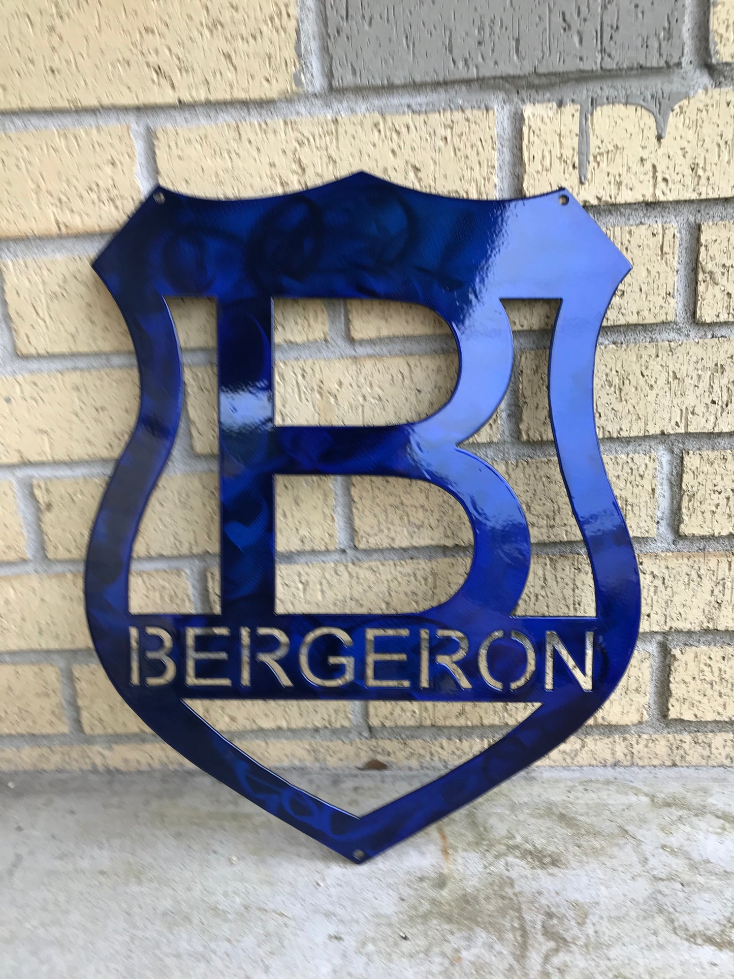 Police Badge A-Z Monogram Décor-DXF/SVG/PNG-Digital File