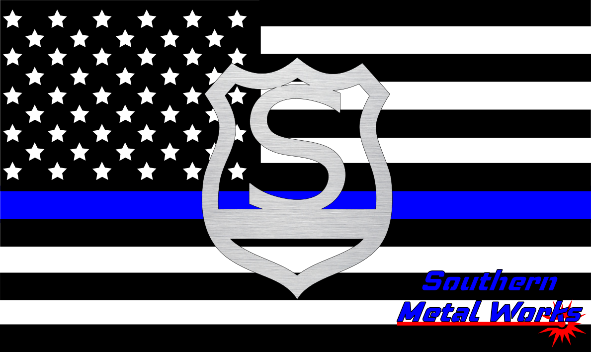 Police Badge A-Z Monogram Décor-DXF/SVG/PNG-Digital File