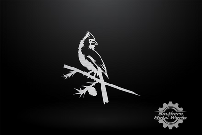 Cardinal/Cardinalidae/metal bird/outside décor/yard art/ tree art/tree bird/steel birds/animal art