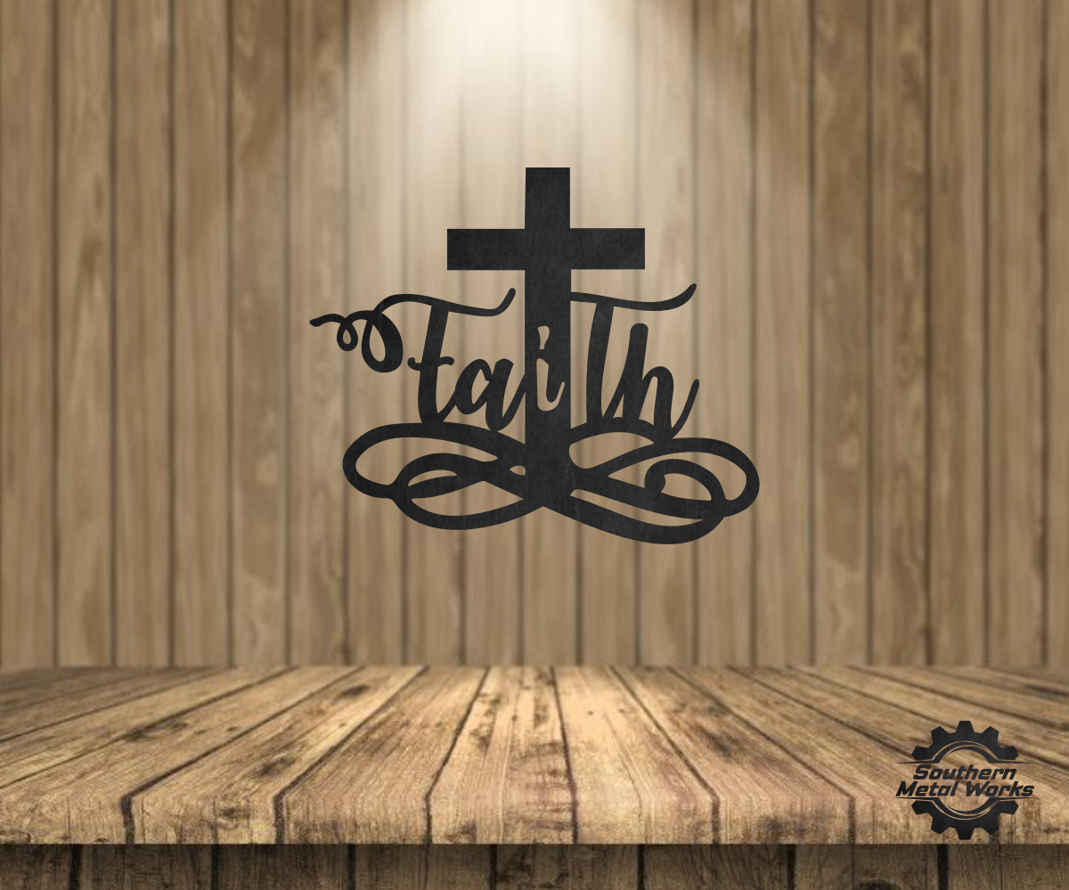 Cross | Faith| Christian decor | Christian Cross | Metal wall art