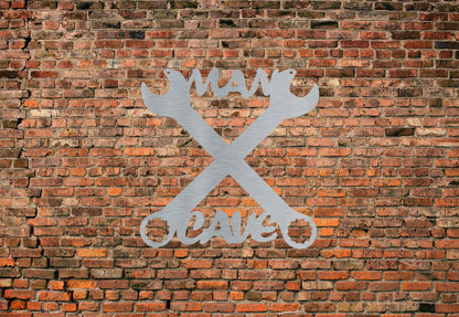 Man Cave Metal Décor Sign- Metal Art-Father's Day Gifts